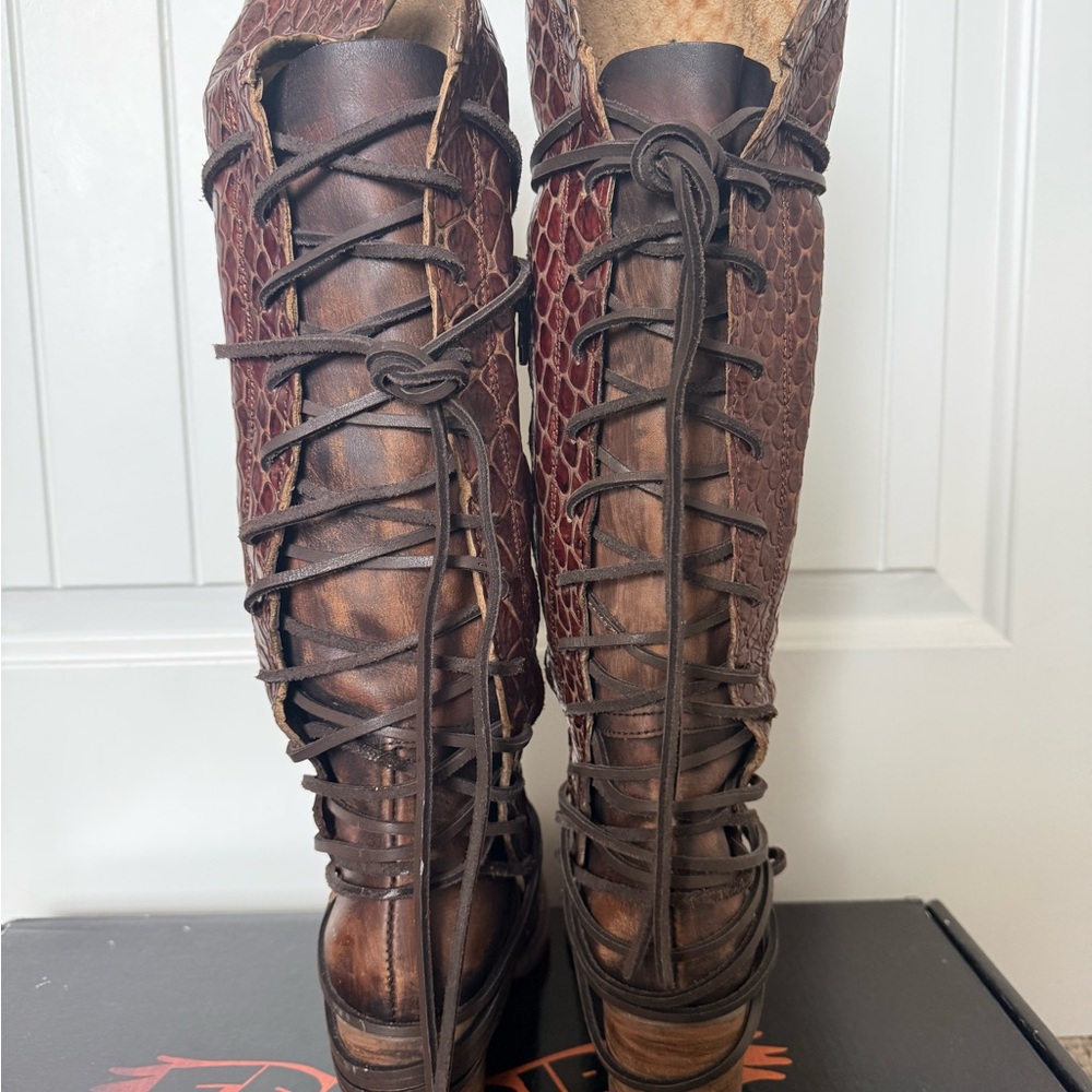 Freebird Croc Coal Boots - Picture 4 of 5